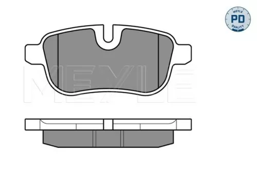 MEYLE Brake Pad Set, disc brake (0252455918/PD)