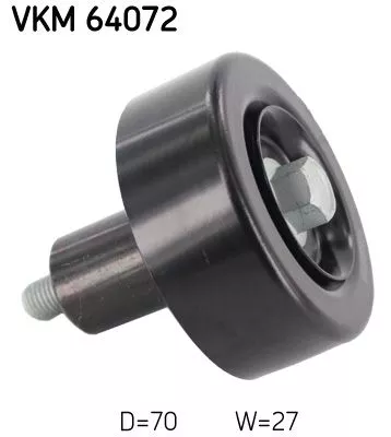Deflection/Guide Pulley, V-ribbed belt