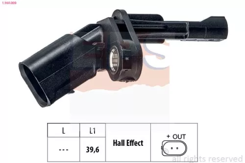 EPS Sensor, wheel speed (1-960-009)