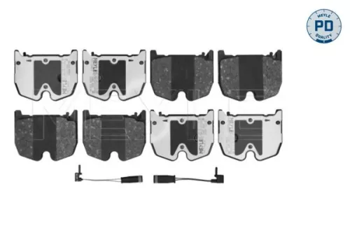 MEYLE Brake Pad Set, disc brake (0252354117/PD)