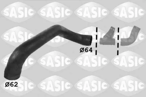 SASIC Charge Air Hose (3336091)