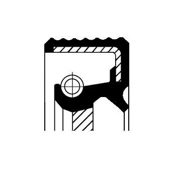 CORTECO Shaft Seal, automatic transmission (01036301B)
