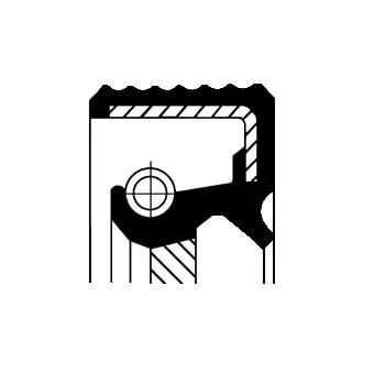 CORTECO Shaft Seal, differential (20034245B)