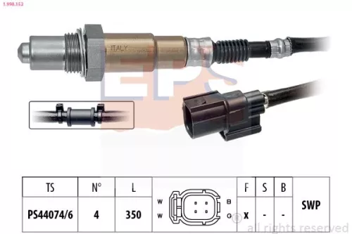 EPS Oxygen Sensor (1-998-152)