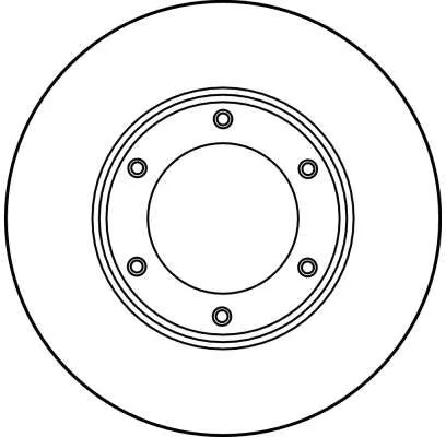 TRW Brake Disc (DF1967)