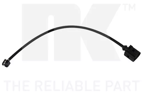 Warning Contact, brake pad wear