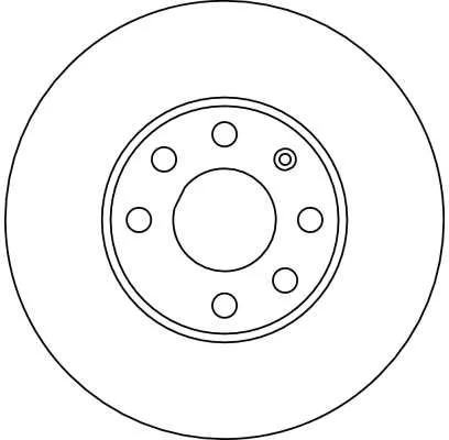 TRW Brake Disc (DF4043)
