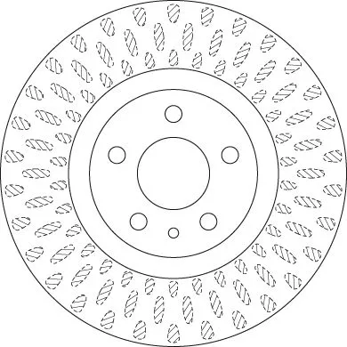 TRW Brake Disc (DF6522)