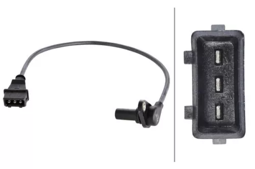 HELLA RPM Sensor, automatic transmission (6PU009145-041)