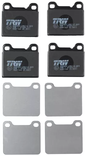 TRW Brake Pad Set, disc brake (GDB1160)