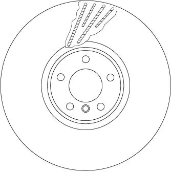 TRW Brake Disc (DF6618S)