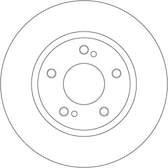 TRW Brake Disc (DF7028)