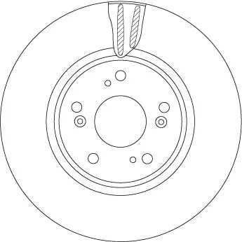 TRW Brake Disc (DF4432S)