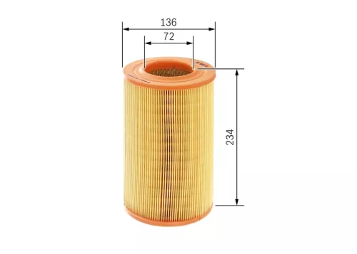 BOSCH Air Filter (1457433154)