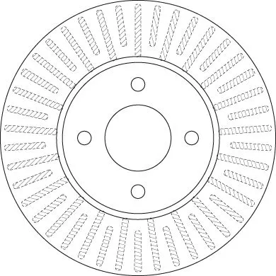 TRW Brake Disc (DF6430)