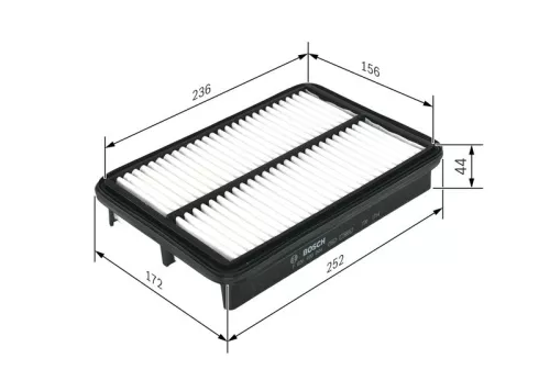 BOSCH Air Filter (F026400044)