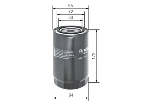 BOSCH Oil Filter (F026407081)