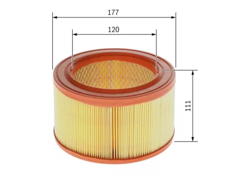 BOSCH Air Filter (1987429125)