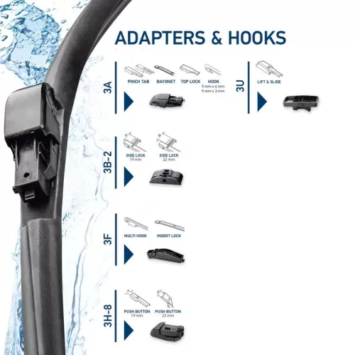 HELLA Wiper Blade (9XW358053-191)