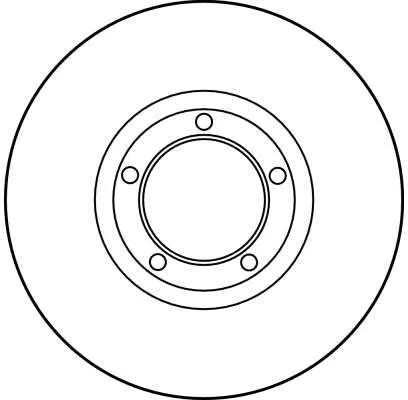 TRW Brake Disc (DF1653)