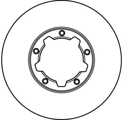 TRW Brake Disc (DF2001)