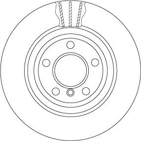 TRW Brake Disc (DF6617S)