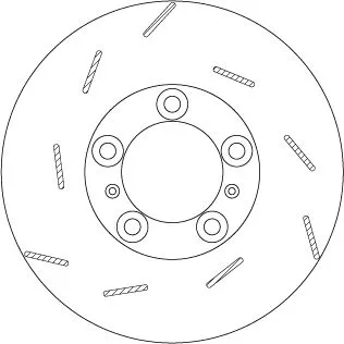 TRW Brake Disc (DF6320S)