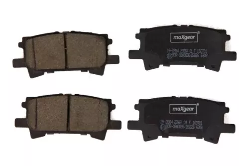 MAXGEAR Brake Pad Set, disc brake (19-2884)
