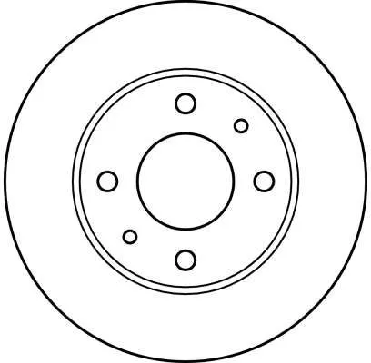 TRW Brake Disc (DF2576)
