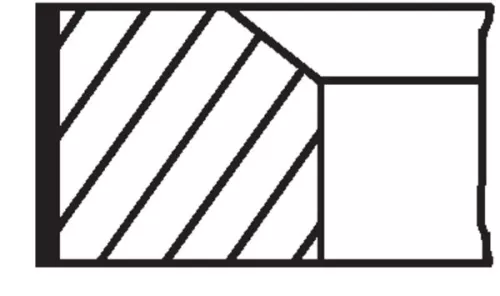 MAHLE Piston Ring Kit (08272N0)