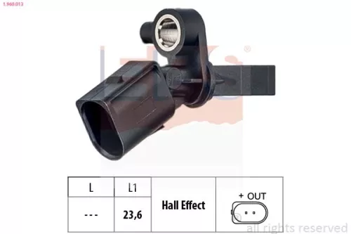 EPS Sensor, wheel speed (1-960-013)