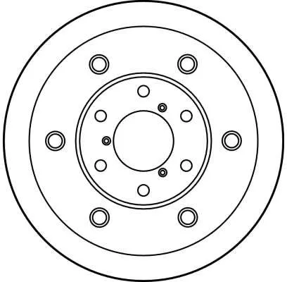 TRW Brake Disc (DF1726S)