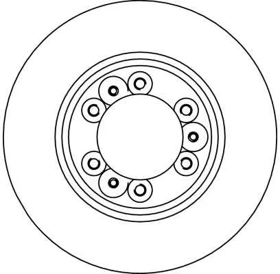 TRW Brake Disc (DF4029)