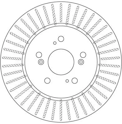 TRW Brake Disc (DF6180S)