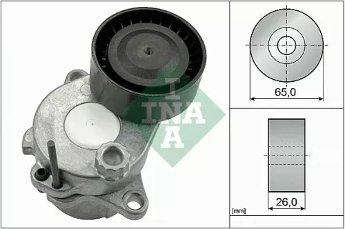 Schaeffler INA Belt Tensioner, V-ribbed belt (534059210)