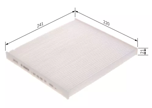 BOSCH Filter, cabin air (1987435095)