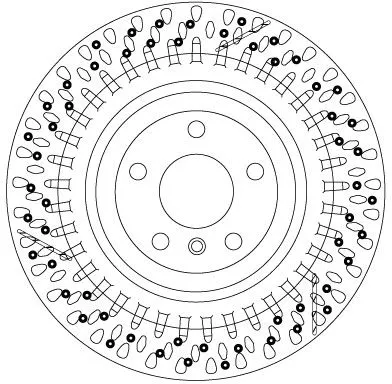 TRW Brake Disc (DF6835S)