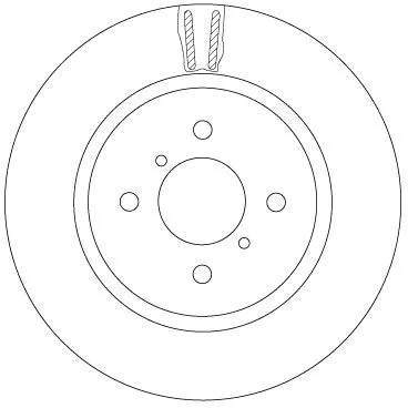 TRW Brake Disc (DF6912)