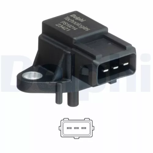 DELPHI Sensor, boost pressure (PS10214)
