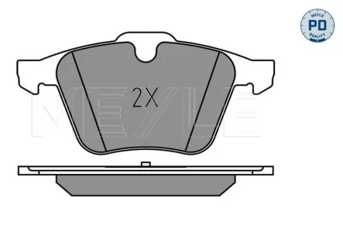 MEYLE Brake Pad Set, disc brake (0252407920/PD)