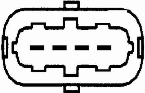 HELLA Mass Air Flow Sensor (8ET009149-221)