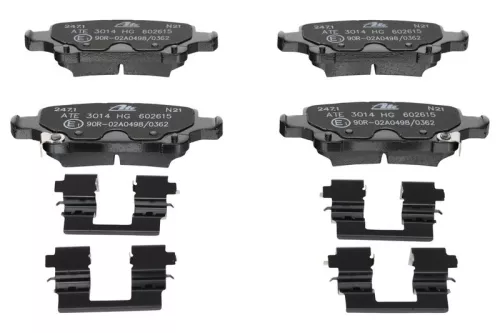 ATE Brake Pad Set, disc brake (13.0460-2615.2)