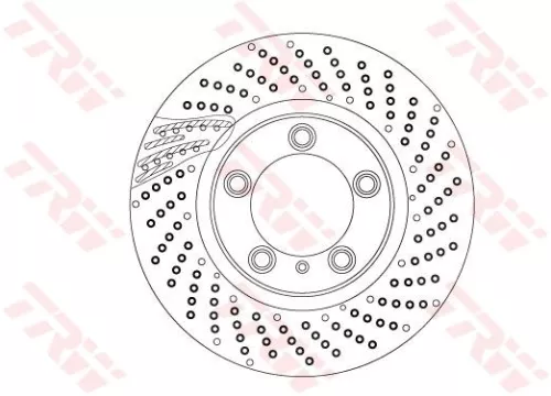 TRW Brake Disc (DF6541S)