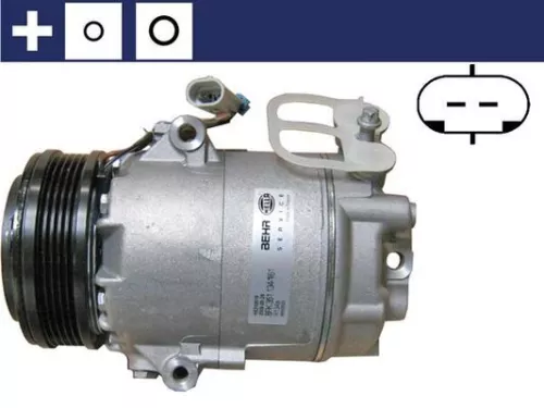 Compressor, air conditioning