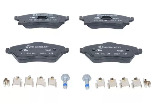 ATE Brake Pad Set, disc brake (13.0470-2857.2)