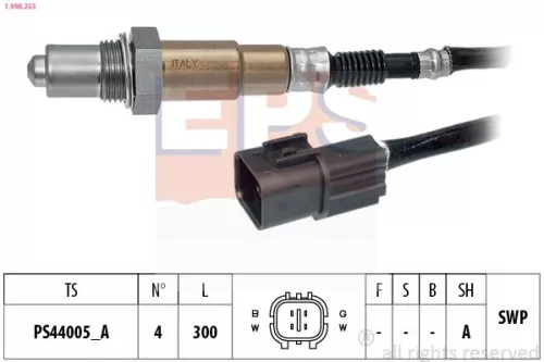 EPS Oxygen Sensor (1-998-255)