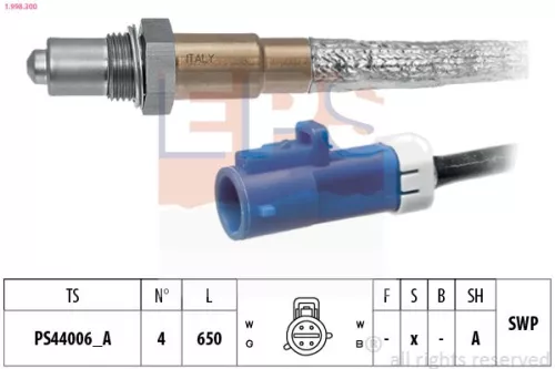 EPS Oxygen Sensor (1-998-300)