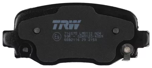 TRW Brake Pad Set, disc brake (GDB2116)