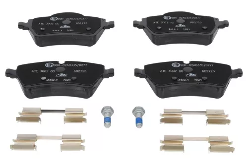 ATE Brake Pad Set, disc brake (13.0460-2725.2)