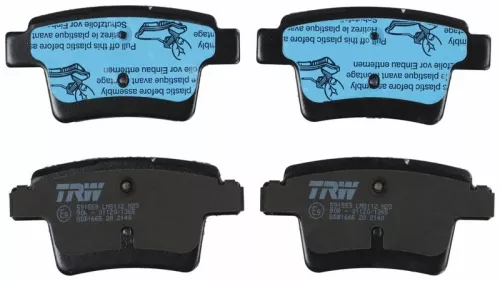 TRW Brake Pad Set, disc brake (GDB1665)